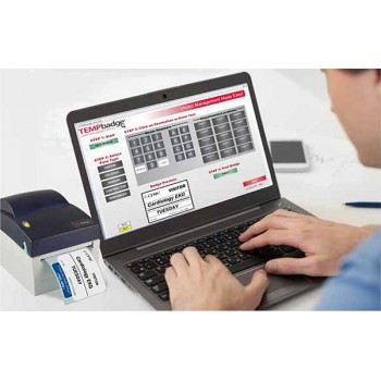 TempBadge Visitor Management System